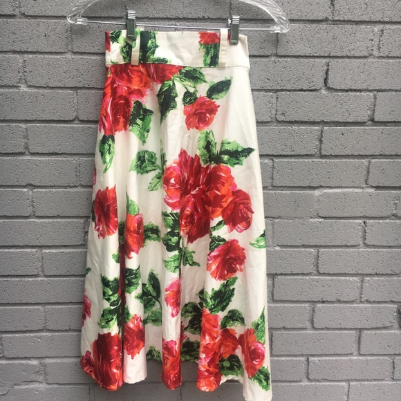 Pinup Couture Dresses & Skirts - Pinup Couture  Doris  floral flare skirt XS